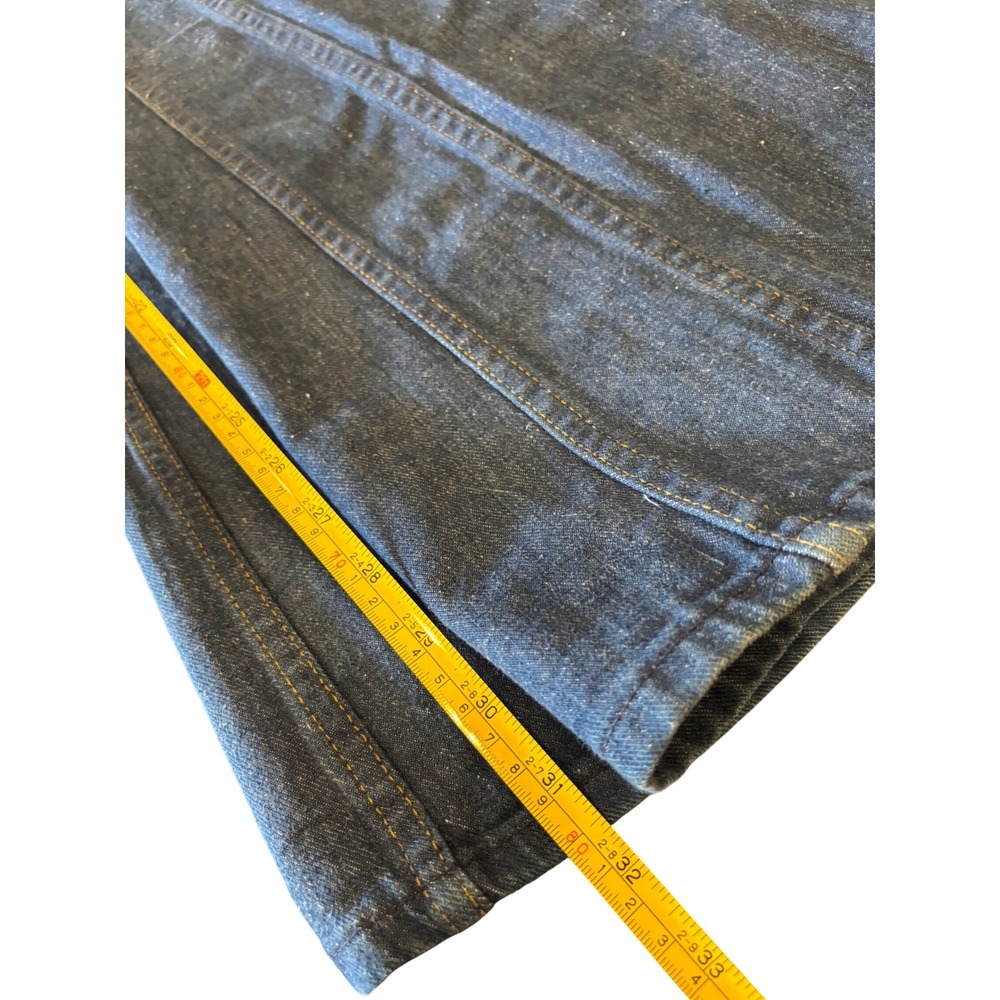 Landlubber Denim Flare Jeans Women's Vintage Blue Wash Stretchy Bootcut - Picture 5 of 8